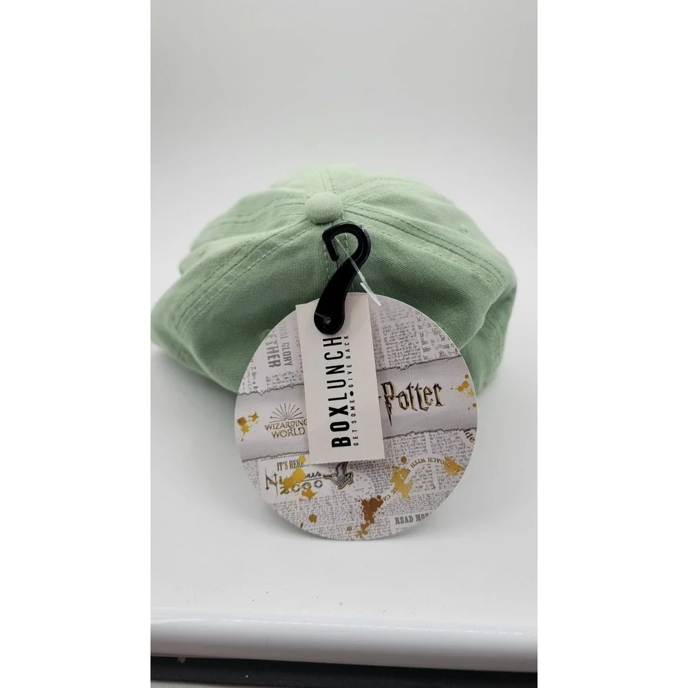 Harry Potter Floral Deathly Hallows Strapback Cap READ